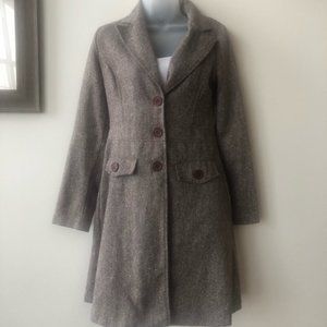 Herringbone coat / jacket / dress coat